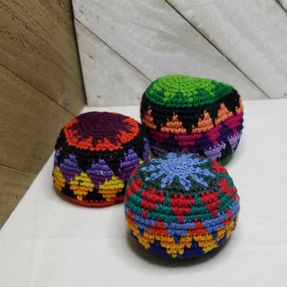 Crochet Hackey Sacks